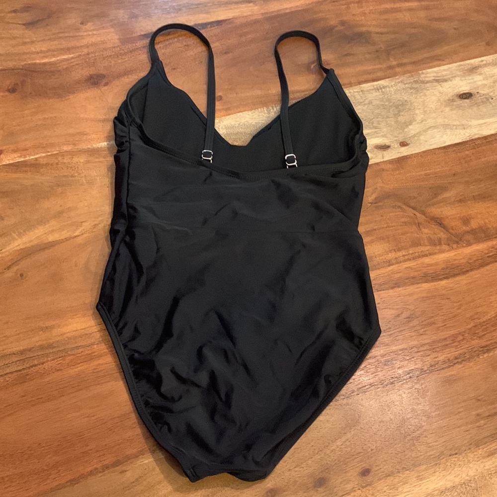 NWOT Black one Piece Swimsuit 5/$20 - Picture 2 of 2